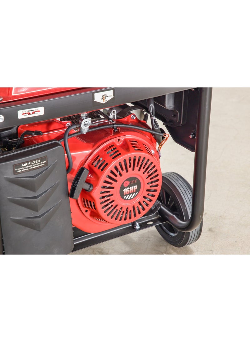 AFRA Petrol Generator 8500W, 8KW Rated 8.5KW Max Output Gasoline Generator, 458cc 4 Stroke Engine, Electric Start, Heavy Duty Backup Generator for Home, Farm & Construction, 1 Year Warranty, AFT-8500 - Image 2