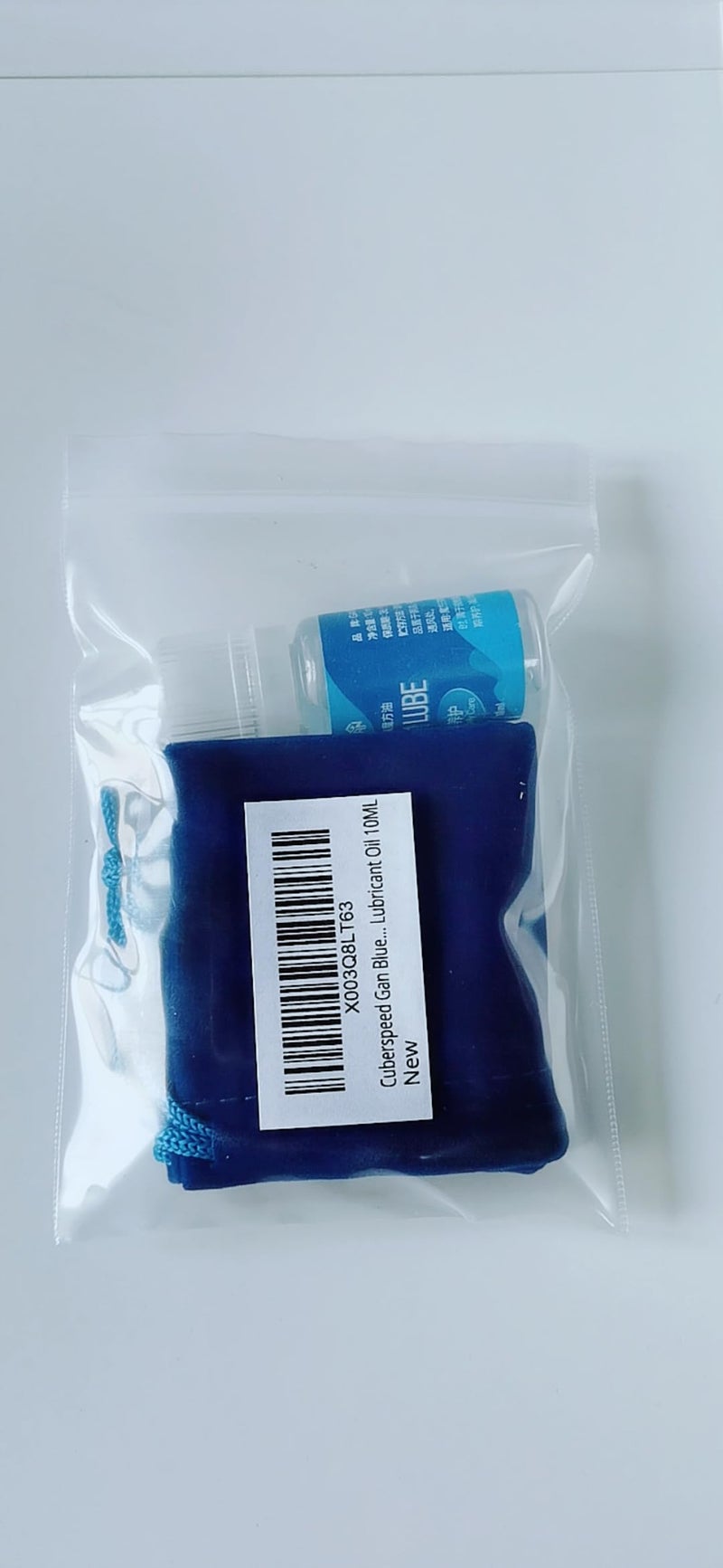 Cuberspeed Gan Blue Cube Bag & Gan Cube Lube Professional Speed Cube Lube Lubricant Oil 10ML - Image 5