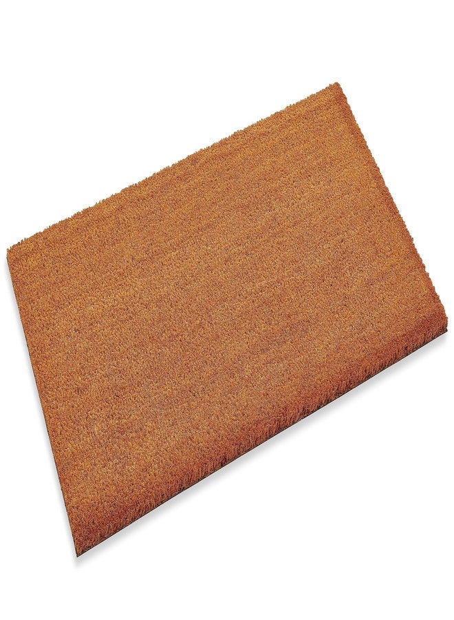 Kempf Custom Cut 5/8" Inch Thick Coco Mat with Vinyl Backing, Various Sizes, Great for Recessed Area Entrances, Coco Door Mat (2' x 3')