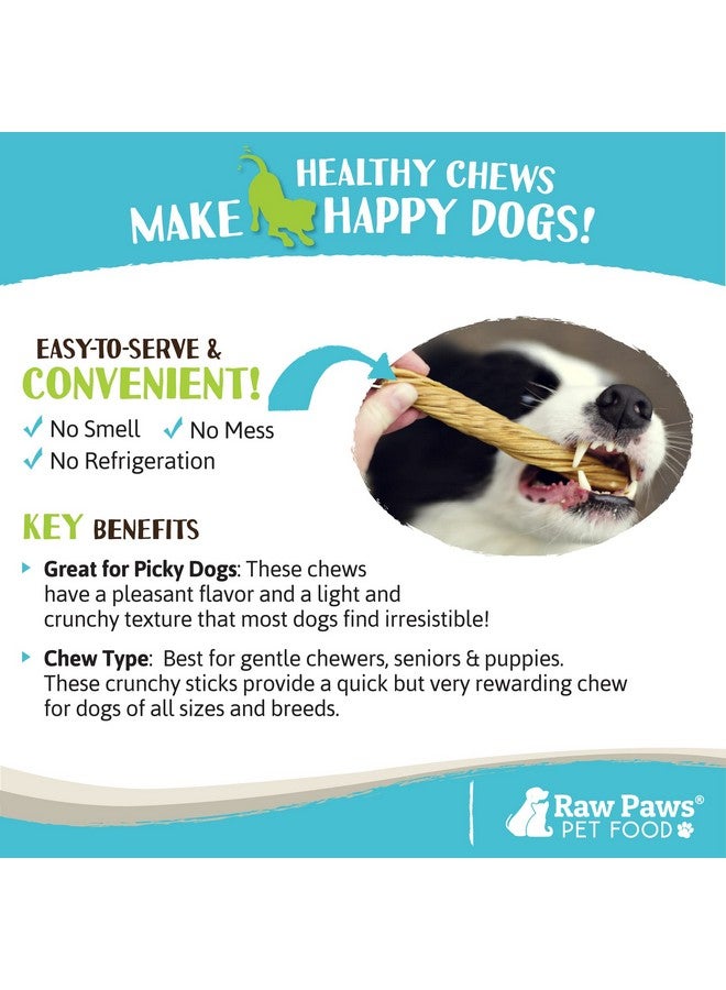 Raw Paws Beef Tripe Twists For Dogs  5 Inch, 5Pack  Packed In Usa  FreeRange Green Tripe Sticks For Dogs  OdorFree, Crunchy Tripe Dog Treats  AllNatural Green Beef Tripe Sticks Chews - Image 5