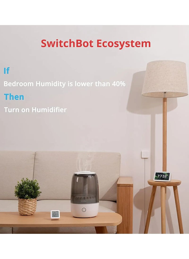 SwitchBot Smart Hygrometer Thermometer Bluetooth Wireless Room Temperature Humidity Sensor  - Image 2
