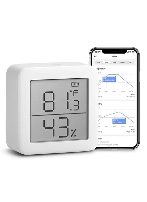 Smart Hygrometer Thermometer Bluetooth Wireless Room Temperature Humidity Sensor