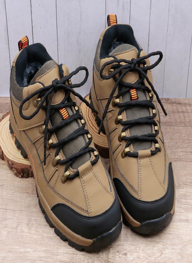 DELELE 2 Pair Round Wave Shape Non Slip Heavy Duty and Durable Outdoor Climbing Shoelaces Black Hiking Shoe Laces Shoestrings-71 inch - Image 2