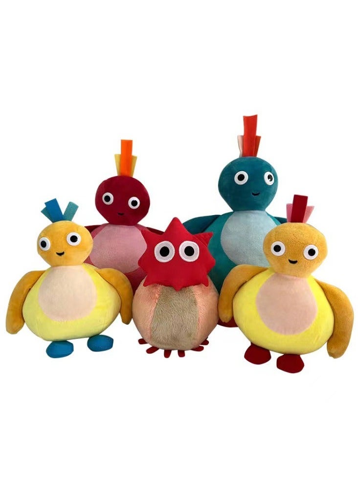 5pc 17-26cm Twirlwoos Plush Toys Lovely Soft Stuffed Animals doll - Image 1