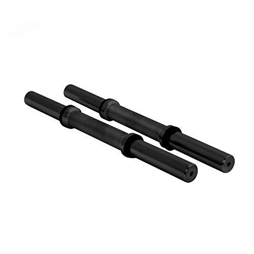 CAP Barbell مقابض دمبل عادية بطول 14 بوصة من CAP باربل، أسود - Image 5