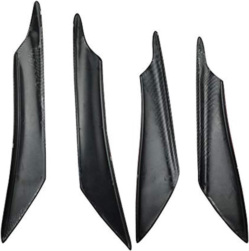 Wivplex Front Bumper Splitter Canard Diffuser for Mitsubishi Lancer EVO 10 - Image 2