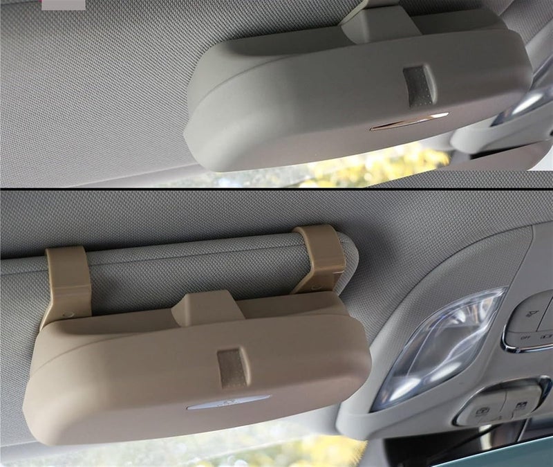 QASULER Car Sunglasses Holder  Case - Image 5