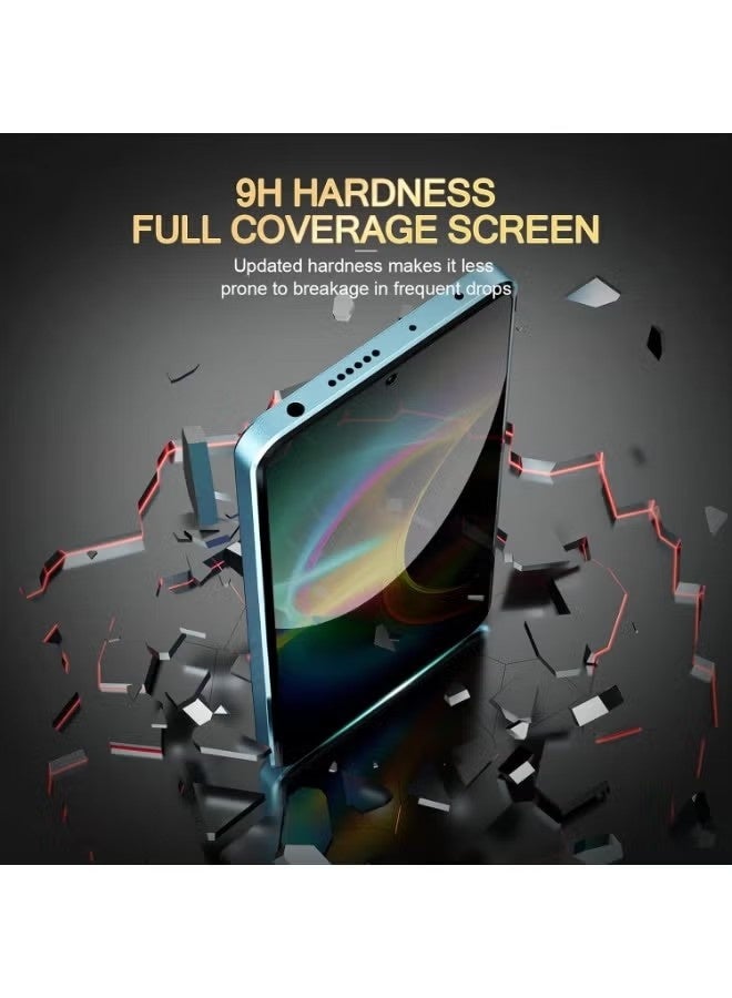 SNBFA 4-Pack Honor X9d 5G HD Full Privacy Anti-Peeping Screen Protector, Anti-Peeping Tempered Glass Screen Protector with Camera Lens Protector Compatible with Honor X9d 5G - Image 2