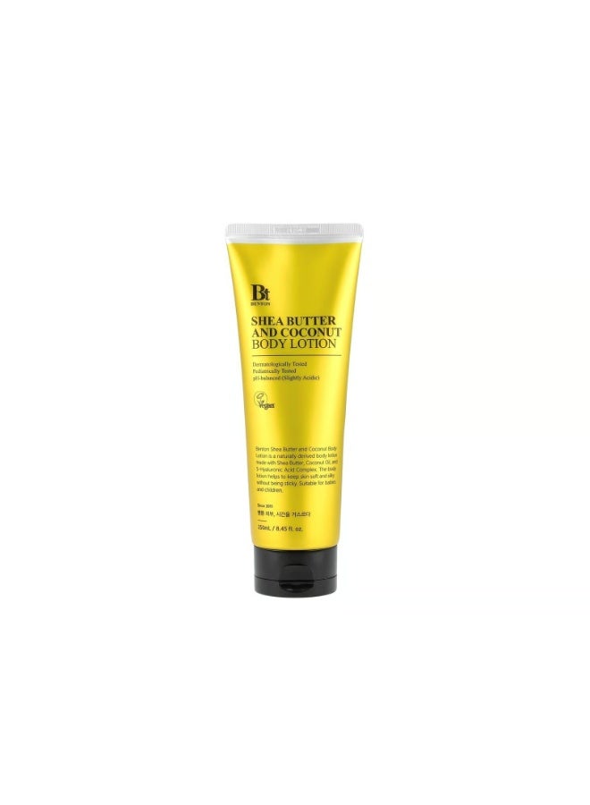 Benton Shea Butter and Coconut Body Lotion 250ml - Image 1