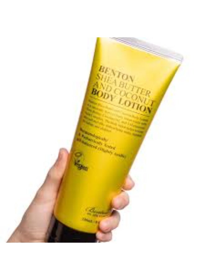 Benton Shea Butter and Coconut Body Lotion 250ml - Image 2