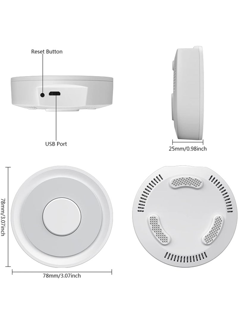 Cobest Tuya Zigbee 3.0 Hub Gateway, Wired Zigbee3.0 Tuya Gateway Compatible, WiFi Smart Home Hub, Smart Life APP Wireless Remote Controller Works With Alexa Google Home - Image 2