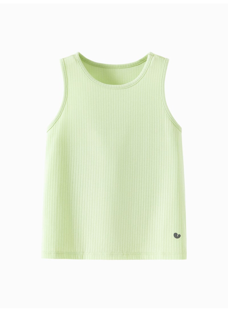 ميني بالا شرشرة لذكور ذات أنابيب ناعمة، طوق رباعي، بلا أكمام، قطعة خفيفة وقابلة للتنفس، تفاصيل أنيقة، رائعة للارتداء اليومي والطبقات الملبس للذكور - Image 1