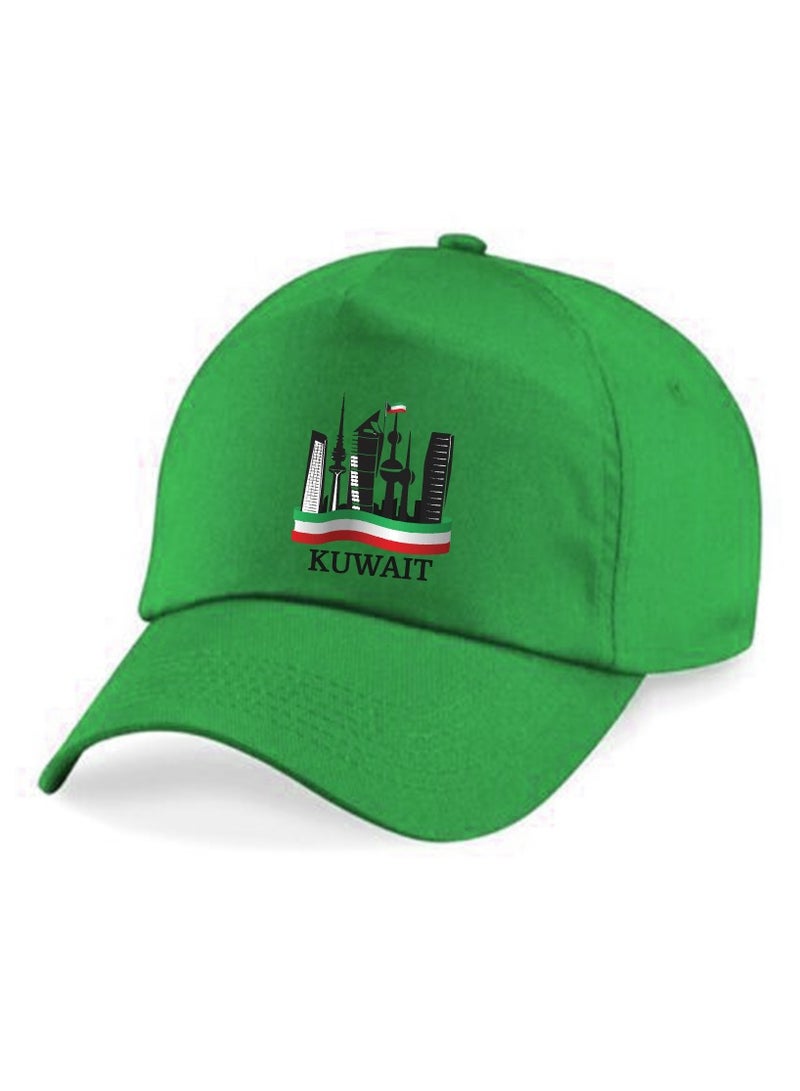 PRINTSHOP4ME Kuwait National Day Baseball Cap for Both Men and Women with Metal Adjustable Buckle Closure - Gift for Any Kuwaiti - Celebrate Kuwait National Day in Style - Image 1