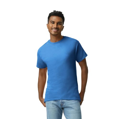Gildan Adult Ultra Cotton T-Shirt, Style G2000, Multipack, Royal (2-Pack), Small - Image 2