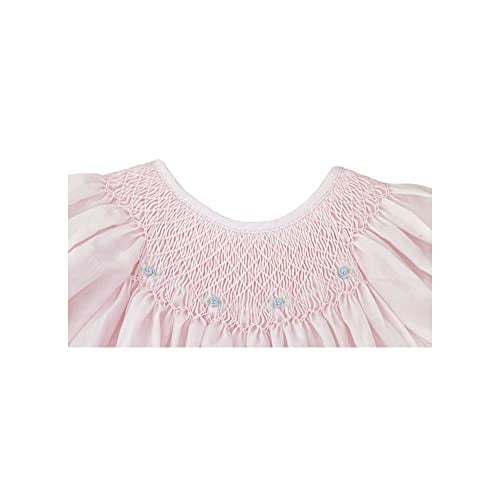Petit Ami Baby Girls' Bishop Smocked Daydress, 9 Months, Pink - Image 5