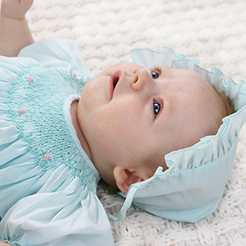 Petit Ami Baby Girls' Bishop Smocked Daydress, 9 Months, Pink - Image 2