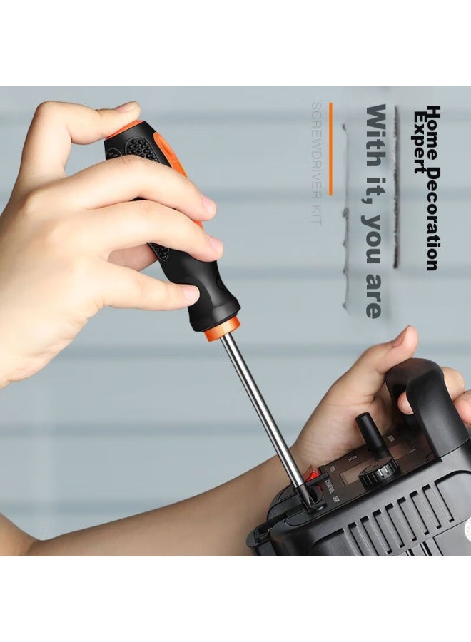 ARRIZO Airuize Plum Blossom Screwdriver Set, Household Tools, Small Flathead And Phillips Screwdrivers, Disassembly Kit, Combination Screwdriver Set, 12 Pieces - Image 4