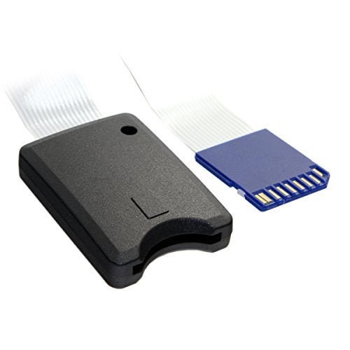 JSER Standard SD SDHC Male to SD Female Extension Memory Card Kit Soft Flat FPC Cable Extender 25cm Compatible for GPS Camera - Image 5