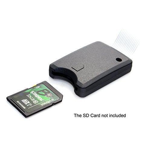JSER Standard SD SDHC Male to SD Female Extension Memory Card Kit Soft Flat FPC Cable Extender 25cm Compatible for GPS Camera - Image 3