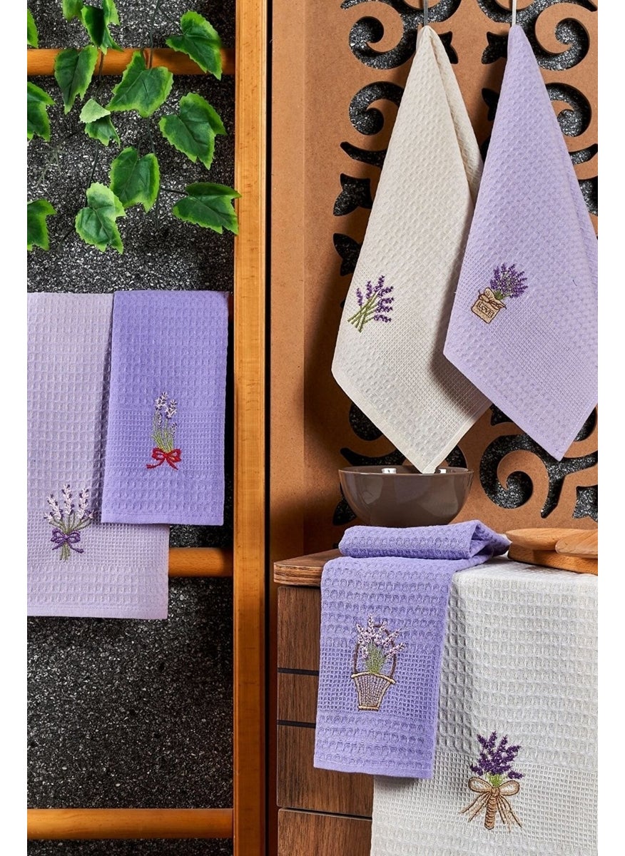 Casnack Set of 6 Tea Towels Lavender 40X60  - Image 2