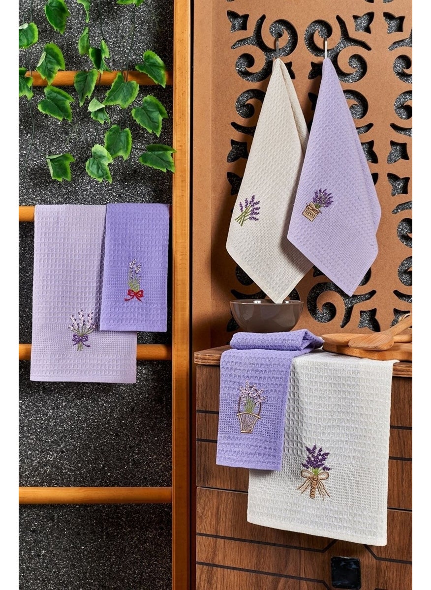 Casnack Set of 6 Tea Towels Lavender 40X60  - Image 1