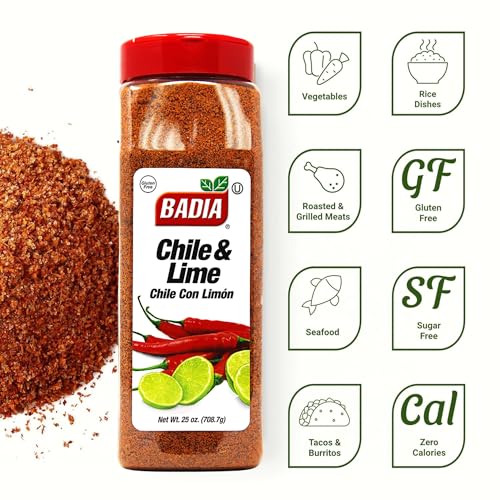 Badia Chile  Lime Seasoning Chile con Limon 25 oz  Spicy Tangy Blend of Chili Peppers  Zesty Lime - Image 5