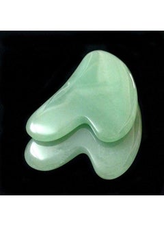 ONWON Aventurine Gua Sha Scraping Massage Board Tool Natural Jade Stone Guasha Board for Face Body Skin Caring Spa Therapy Trigger Point Treatment Soft Tissue Mobilization Tool  - Image 2