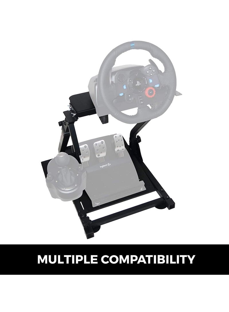 ZUIHAO Racing Steering Wheel Mount for Logitech G920 G25 G27 G29 Thrustmaster T80 T150 TX F430 Wheel Driving Game Simulator Racing Gear - Image 2
