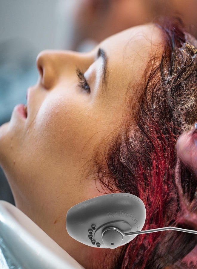 Lurrose Ear Protectors Hanging Baked Oil Earmuffs Bathing Shower Ear Hair Colouring Earmuff Hairdressing Ear Cap Professional Hair Dye Hair Dyeing Accessories Major Set - Image 5