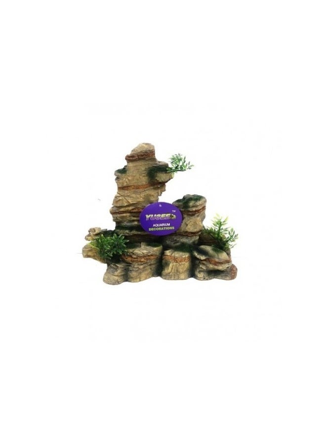 Yusee Aquarium Decoration - Artificial Plant - YS-201625[Dimension - 29 x 12.5 x 31cm]