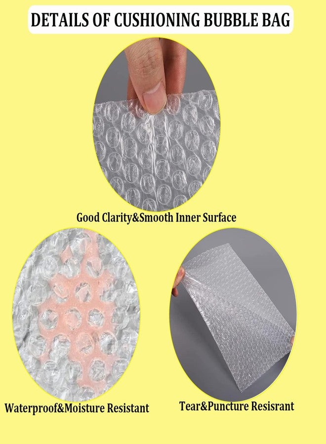 AYAYGD 20Pcs Clear Bubble Out Bags,18x22 Inch Large Bubble Pouches Wrap Bag for Shipping, Double Shockproof Bubble Cushioning Wrap Bag for Moving, Storage and Packing Supplies for Fragile Items - Image 4