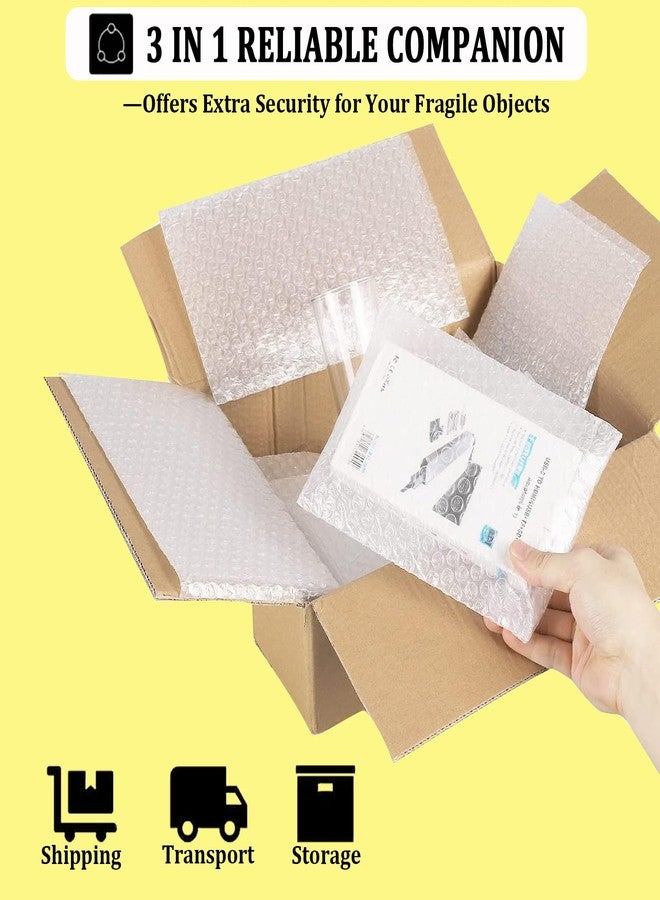 AYAYGD 20Pcs Clear Bubble Out Bags,18x22 Inch Large Bubble Pouches Wrap Bag for Shipping, Double Shockproof Bubble Cushioning Wrap Bag for Moving, Storage and Packing Supplies for Fragile Items - Image 5