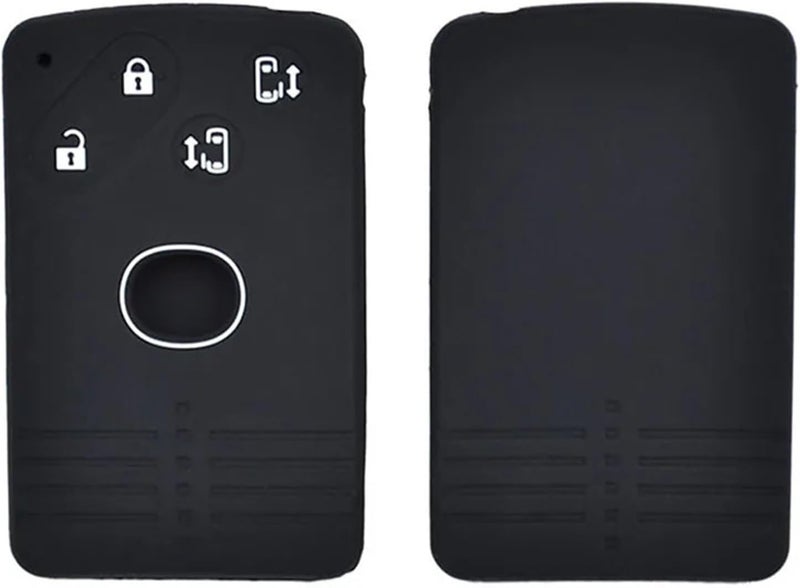 QASULER 4 Button Silicone Key Fob Cover for Mazda - Image 1