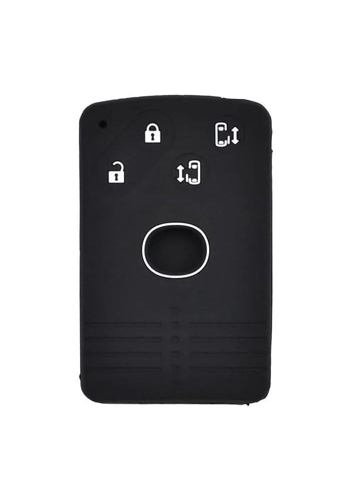 QASULER 4 Button Silicone Key Fob Cover for Mazda - Image 3