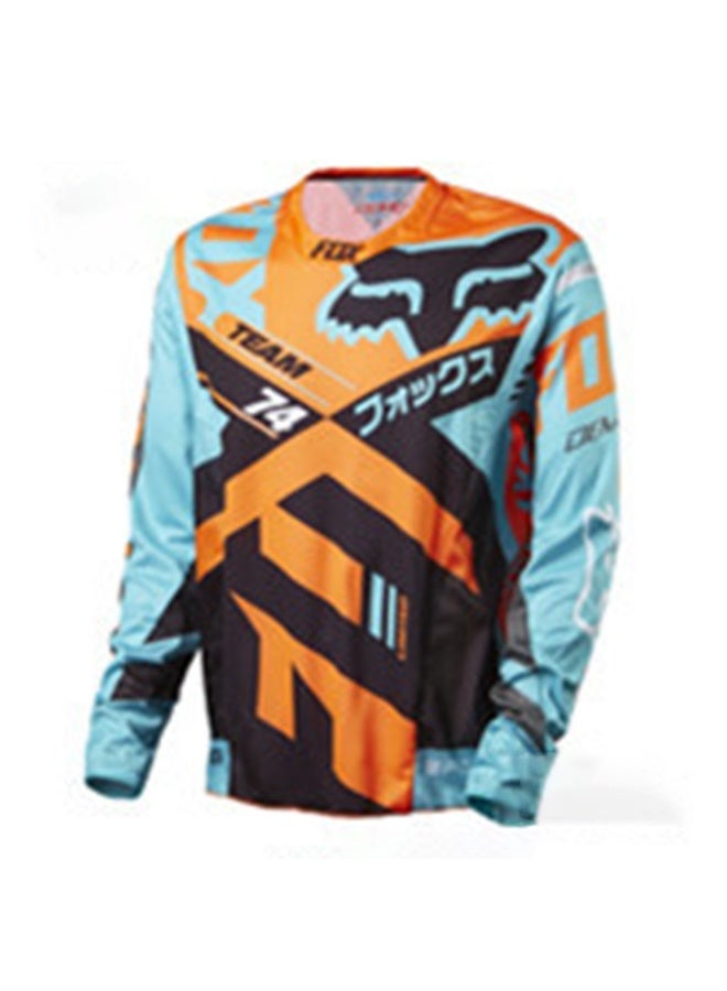 Fox Men's Outdoor Cycling Suit Off-road Road Mountain Bike Cycling Tops - Image 1