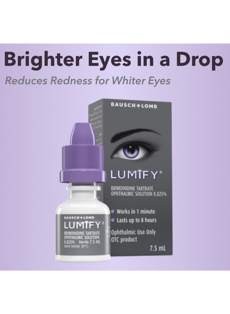 Lumify لوميفاي نقط للعين 7.5 مل - Image 3