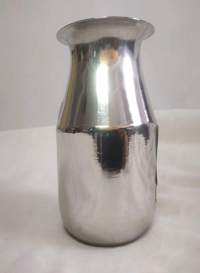 Va Sun Stainless Steel Steel Grey Lota/Kalash/Tumbler - by S K Metal (Parsi lota 490 ml) - Image 1