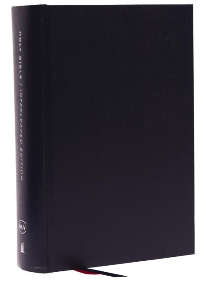 NKJV, Interleaved Bible, Journal Edition, Hardcover, Blue, Red Letter, Comfort Print : The Ultimate Bible Journaling Experience 