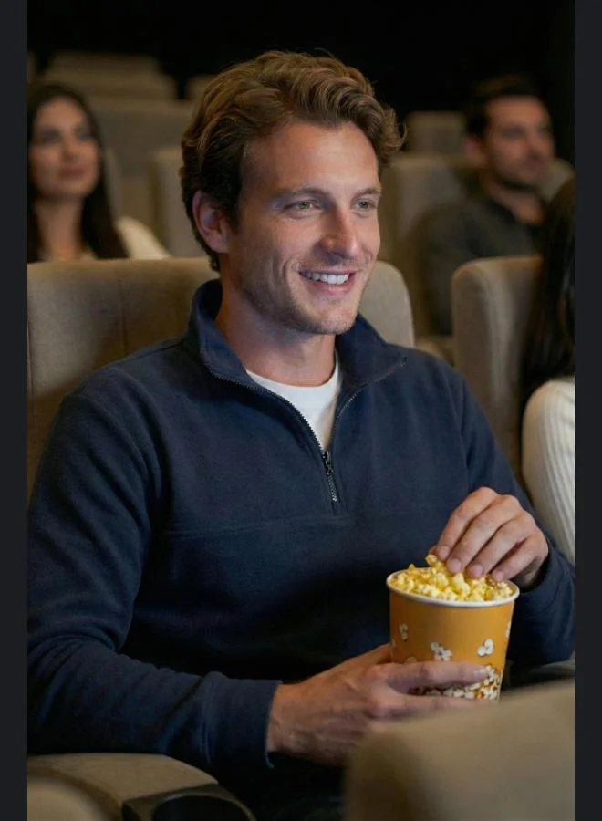 Buratti  Buratti Cotton Regular Fit Half Zipper Stand Collar Sweater Men's SWEATER 456112 for Men | Best Price UAE