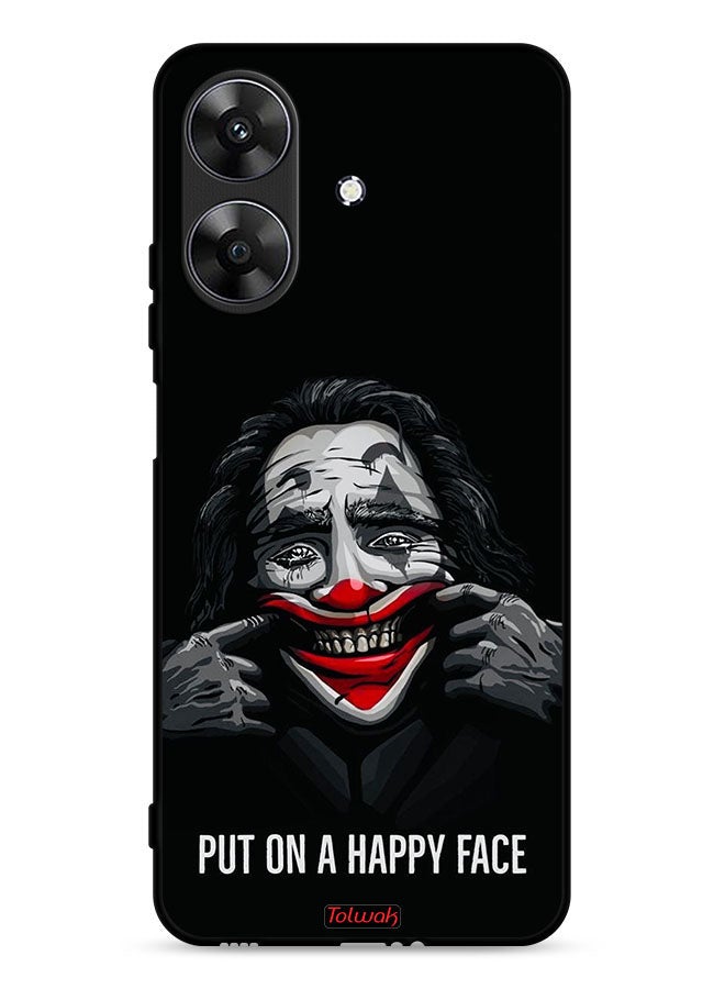Tolwak Realme Note 60 4G Protective Case Cover Put On Happy Face - Image 1