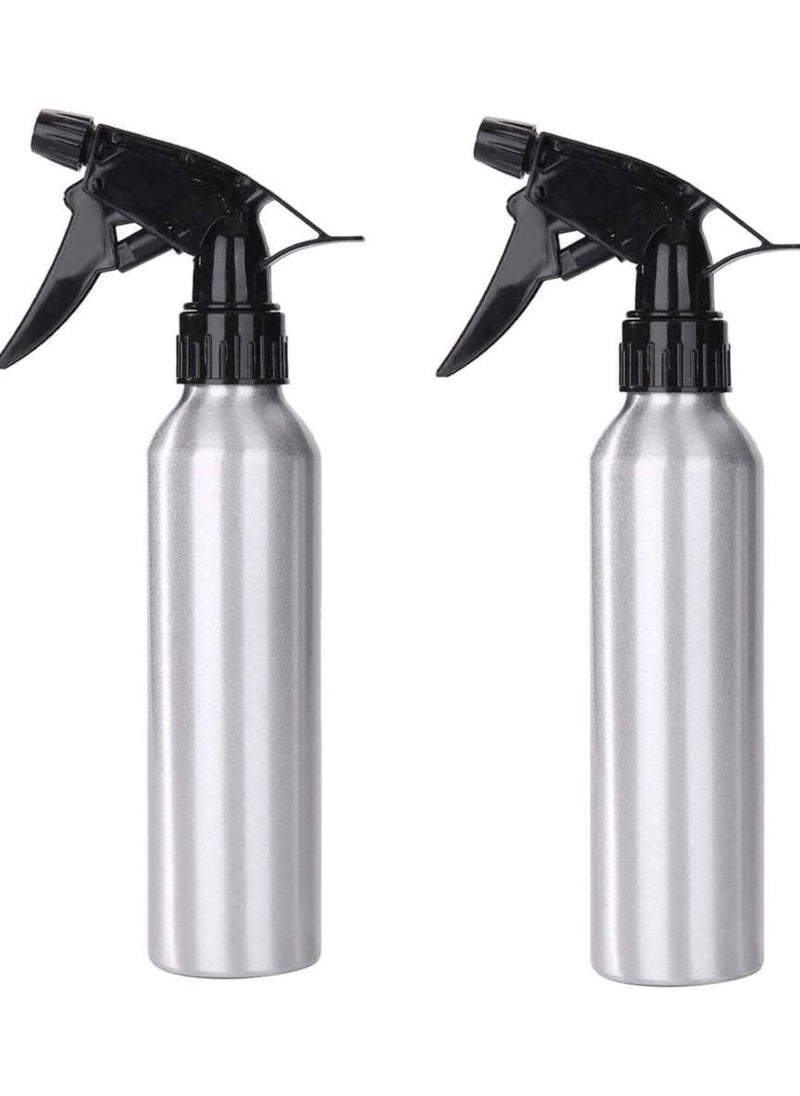 ORiTi 2 PCS 250ml Empty Aluminum Spray Bottle Reliable Sprayer Empty Spray Bottles Atomizer Mist Perfume for Hairdressing  - Image 1