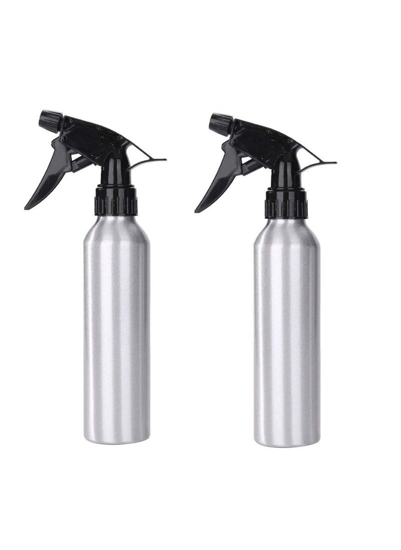 ORiTi 2 PCS 250ml Empty Aluminum Spray Bottle Reliable Sprayer Empty Spray Bottles Atomizer Mist Perfume for Hairdressing  - Image 2