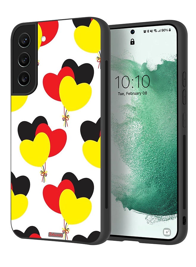 Tolwak Samsung Galaxy S21 FE 5G Protective Case Cover Three Hearts Bunch - Image 1