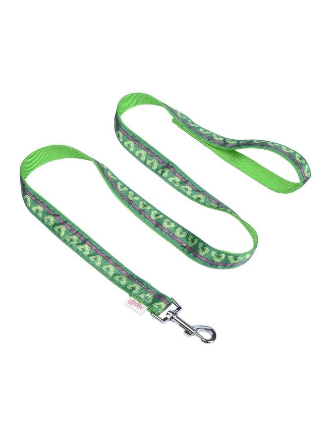 مارفل مقود كلب مارفل كوميكس ذا إنكريديبل هالك بطول 6 أقدام (72 بوصة) | مقود كلب بشعار هالك اللطيف يُثبّت بسهولة في أي طوق أو حزام كلب | مقود كلب أخضر بطول 6 أقدام من مارفل كوميكس - Image 1