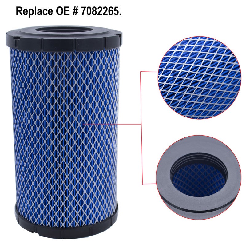 MOCW 2 Pcs Blue 7082265 Air Filter Fit for 2018 2019 2020 2021 2022 2023 Polaris Ranger 1000, Ranger Crew XP 1000, Ranger XP 1000 (all models) - Image 2