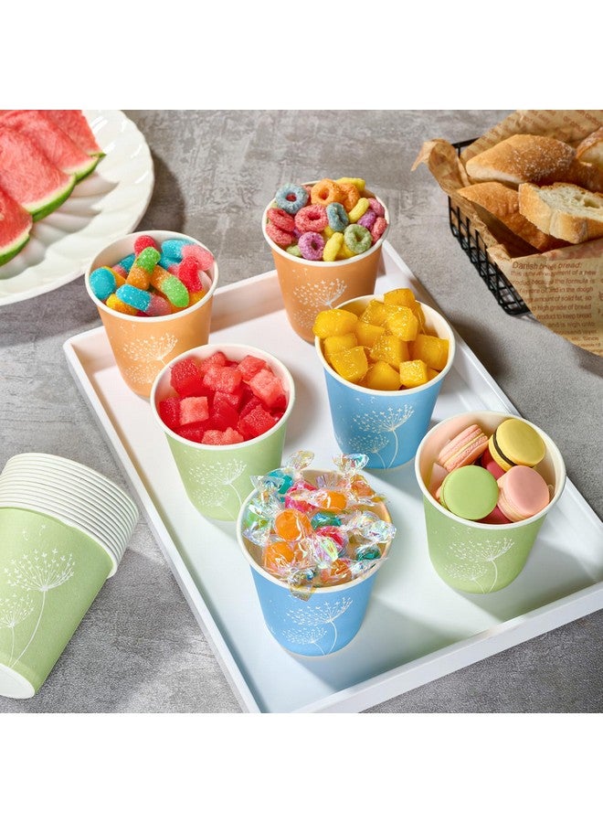 LITOPAK 1200 Pack 5 oz Paper Cups, Colorful Samll Disposable Paper Bathroom Cups for Parties, Travel, and Events - Image 4