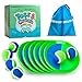 EVERICH TOY Upgraded Toss and Catch Ball Game Set Kids Toy Stocking Stuffers for Boys Girls Ages 312 Includes 6 Paddles 6 Sticky Balls WaterResistant Indoor Outdoor Toy for Beach Pool Yard - Image 2