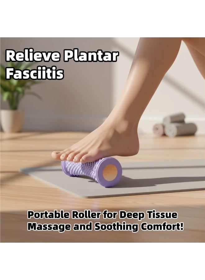 ShebSheb Foot Massager Roller for Plantar Fasciitis Relief, Portable, Deep Tissue Muscle Massage, Foot Arch and Heel Pain, Reflexology Tool - Image 5