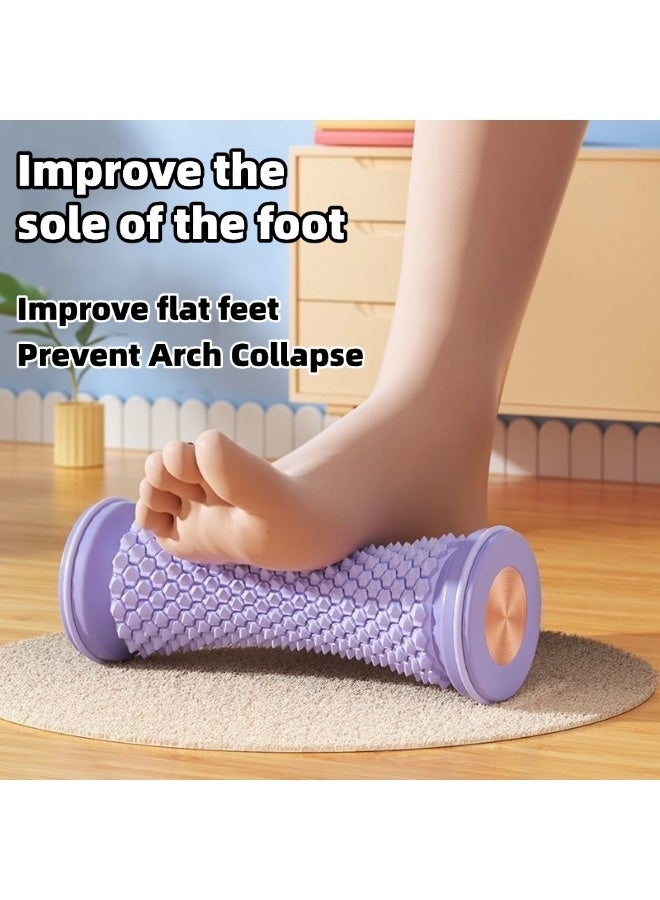 ShebSheb Foot Massager Roller for Plantar Fasciitis Relief, Portable, Deep Tissue Muscle Massage, Foot Arch and Heel Pain, Reflexology Tool - Image 4