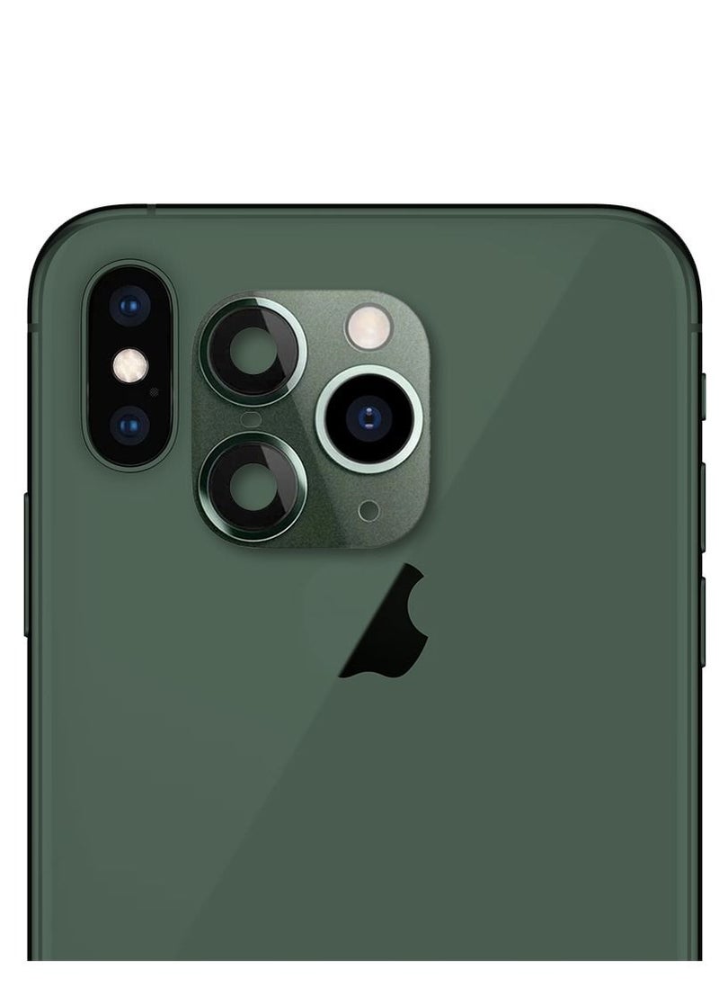 CATANES - iPhone X XS Duplicate Camera Lens Camera Upgrade Protective Lens Change iPhone X XS to 11 Pro 11 Pro Max Green - Image 1